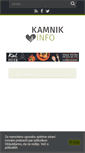 Mobile Screenshot of kamnik.pavliha.net